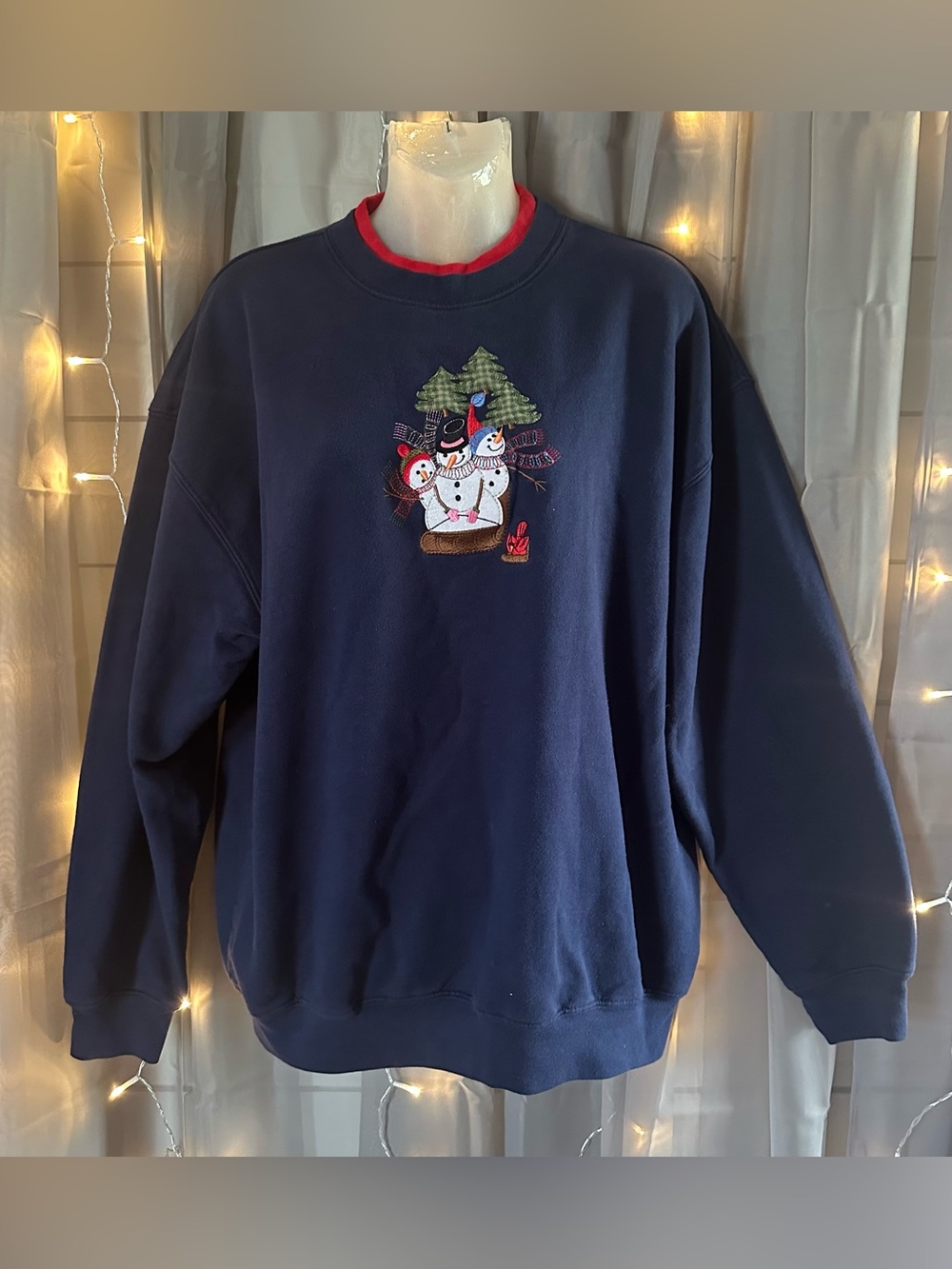 When did grandma core snowman holiday Christmas sweatshirt M&C sportswear Sz XL